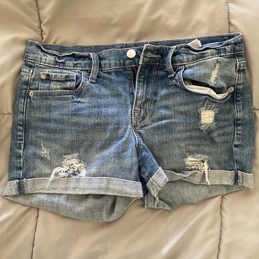 Old Navy Distressed Jean Shorts